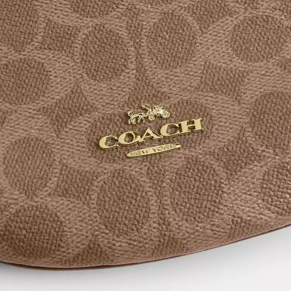 New! Coach Mini Payton BagIn Signature Canvas - Picture 6 of 8